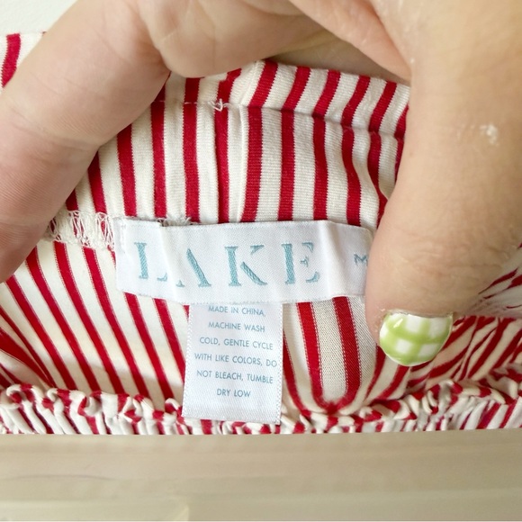 Lake DreamModal Striped Pajama Pants Sz M - Picture 4 of 4